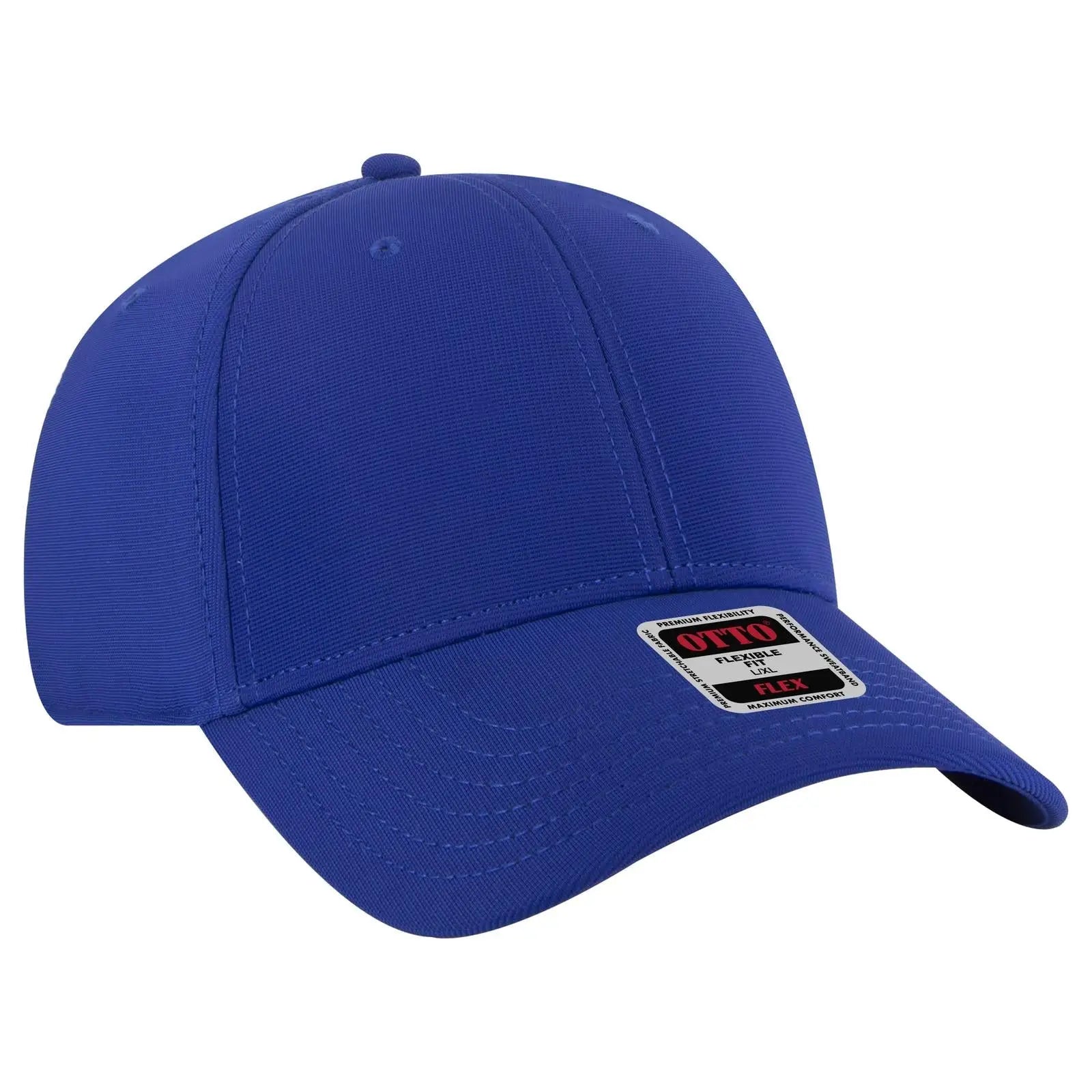 OTTO 11-1172 ’OTTO Flex’ Fitted 6 Panel Low Profile Baseball Cap - Royal