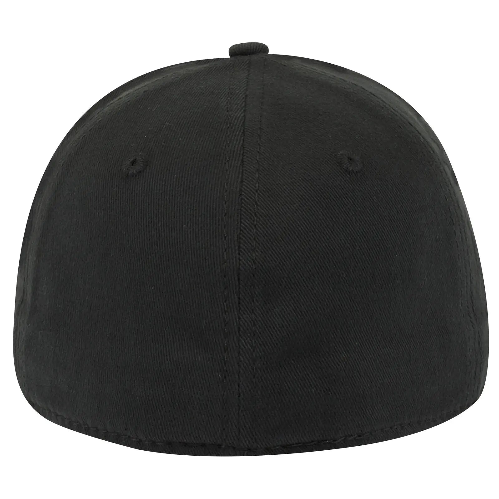 OTTO 11-1204 ’OTTO Flex’ Fitted 6 Panel Low Profile Baseball Cap - Black