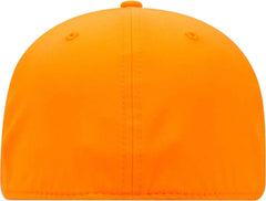 OTTO 11-1257 Flex 6 Panel Low Profile UPF 50+ Cool Comfort Performance Stretchable Knit Cap - Neon Orange