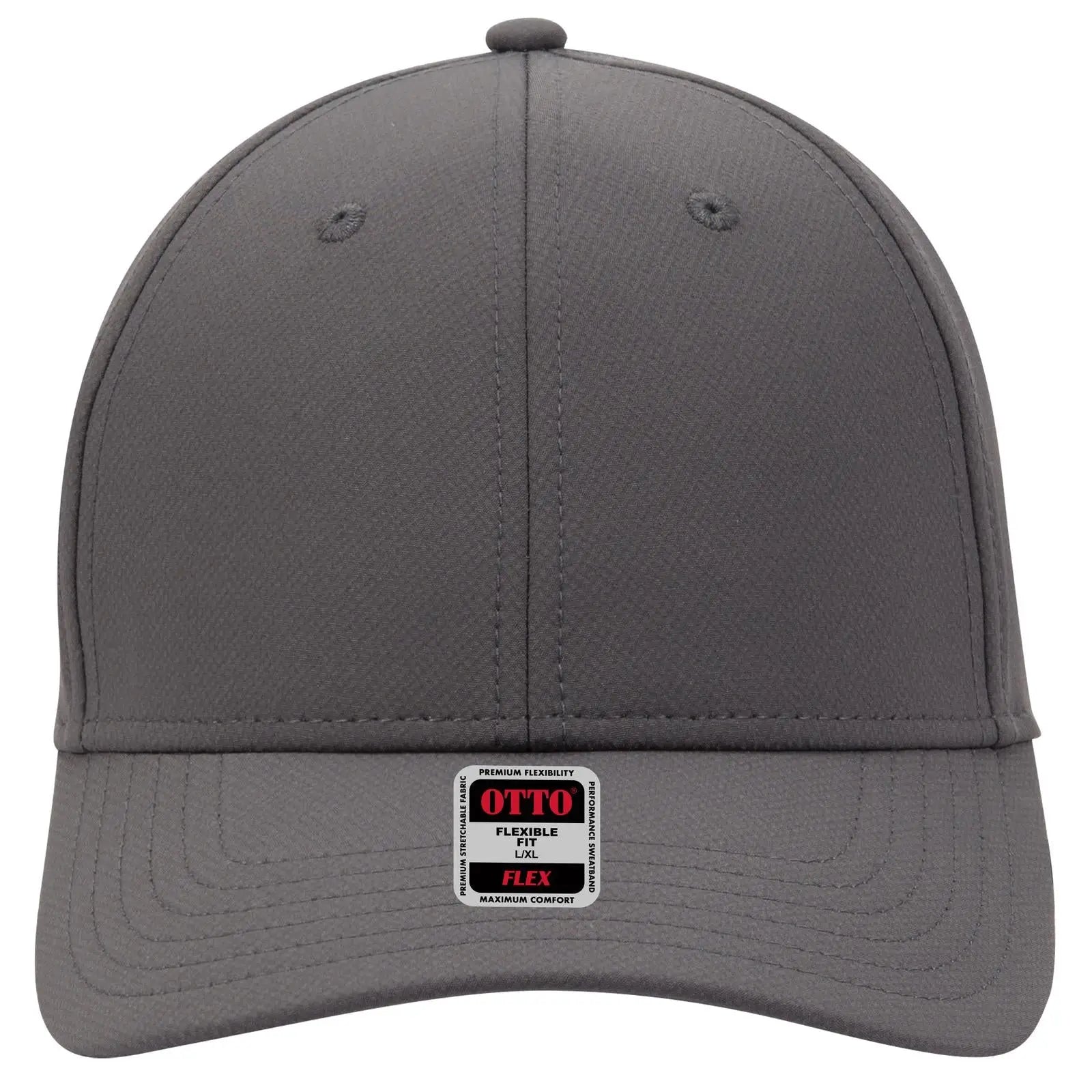 OTTO 11-1257 ’OTTO Flex’ Fitted Upf 50+ 6 Panel Low Profile Baseball Cap - Char. Gray