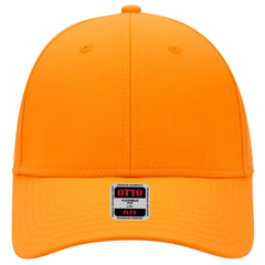OTTO 11-1257 ’OTTO Flex’ Fitted Upf 50+ 6 Panel Low Profile Baseball Cap - N. Orange