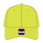OTTO 11-1257 ’OTTO Flex’ Fitted Upf 50+ 6 Panel Low Profile Baseball Cap - N. Yellow - N. Yellow / 7 3/8’’ - 7 5/8’