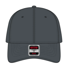 OTTO 11-1257 ’OTTO Flex’ Fitted Upf 50+ 6 Panel Low Profile Baseball Cap - Char. Gray - Char. Gray / 7 3/8’’ - 7 5/8’