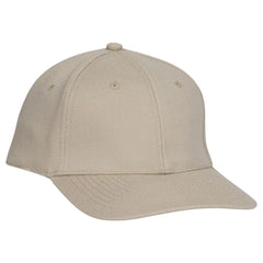 OTTO 11-194 ’OTTO Flex’ Fitted 6 Panel Low Profile Baseball Cap - Khaki