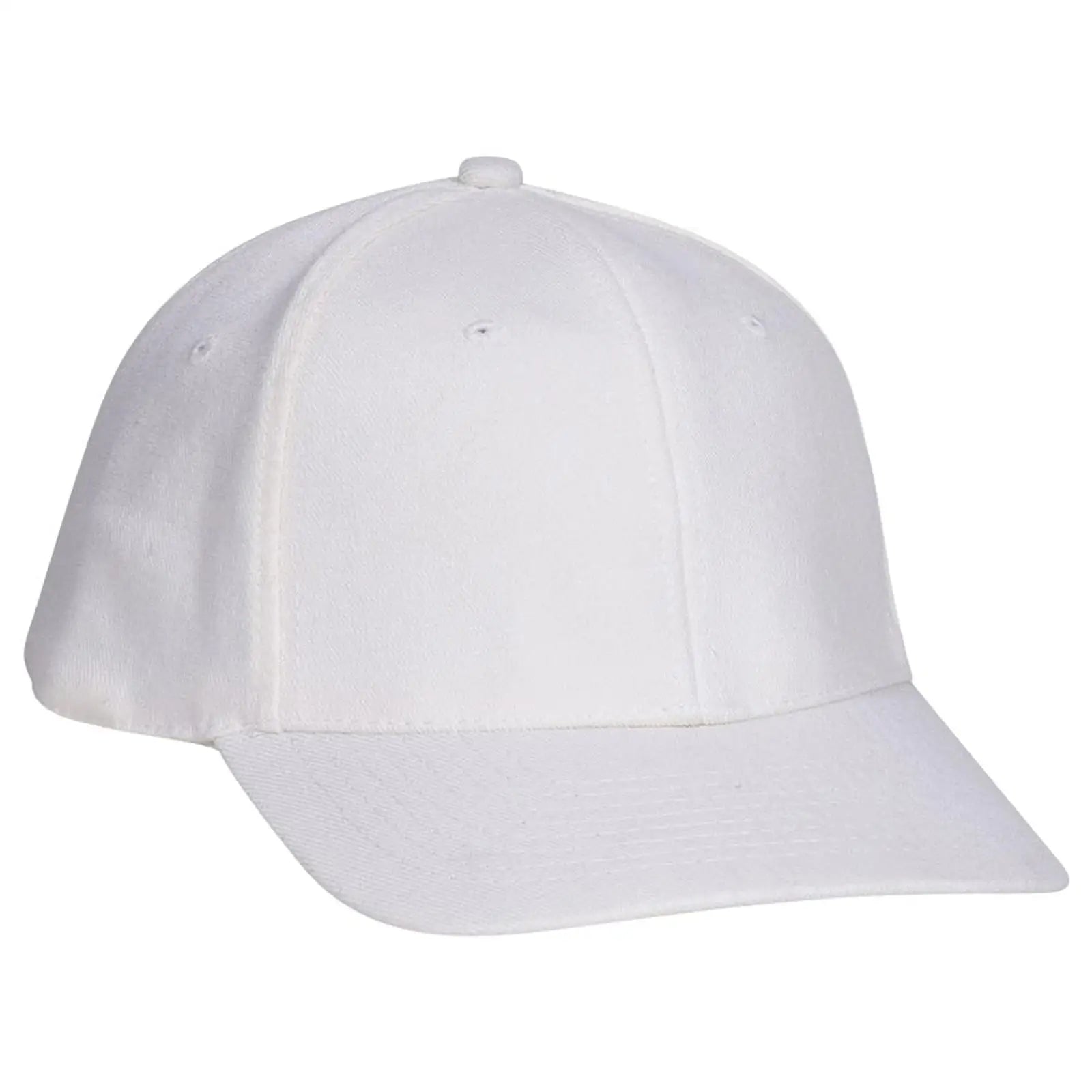 OTTO 11-194 ’OTTO Flex’ Fitted 6 Panel Low Profile Baseball Cap - White