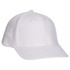 OTTO 11-194 ’OTTO Flex’ Fitted 6 Panel Low Profile Baseball Cap - White