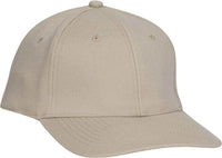 OTTO 11 194 Stretchable Wool Blend Low Profile Pro Style Cap Khaki Khaki / S/M