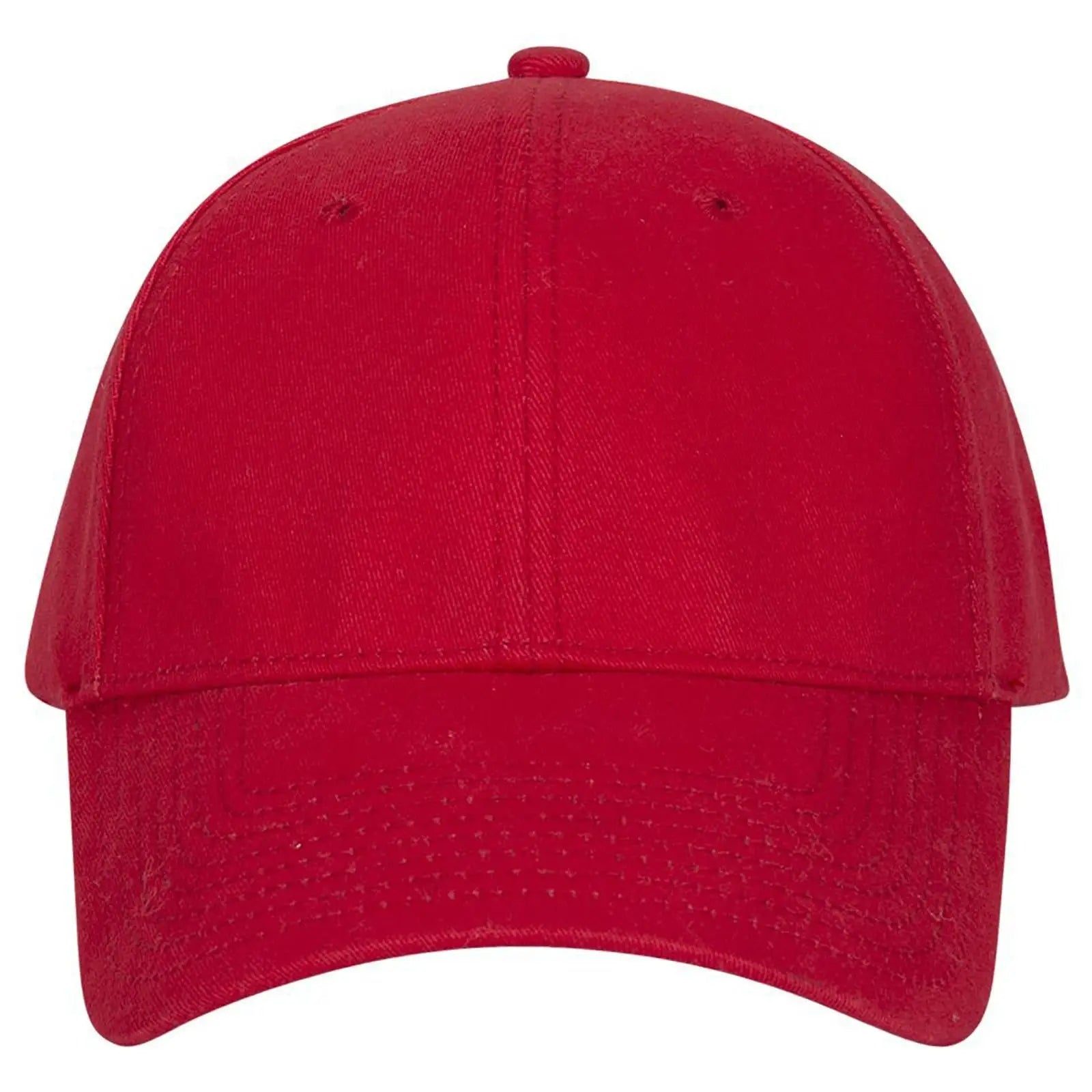 OTTO 11-421 ’OTTO Flex’ Fitted 6 Panel Low Profile Baseball Cap - Red - Red / 7’’ - 7 1/4’’