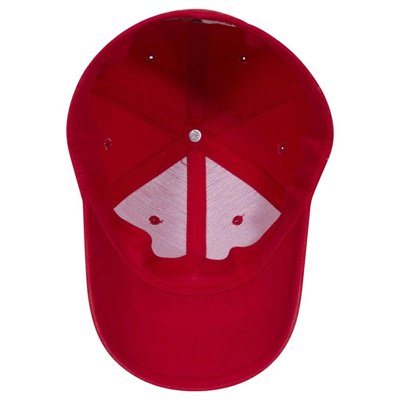 OTTO 11-421 ’OTTO Flex’ Fitted 6 Panel Low Profile Baseball Cap - Red - Red / 7’’ - 7 1/4’’