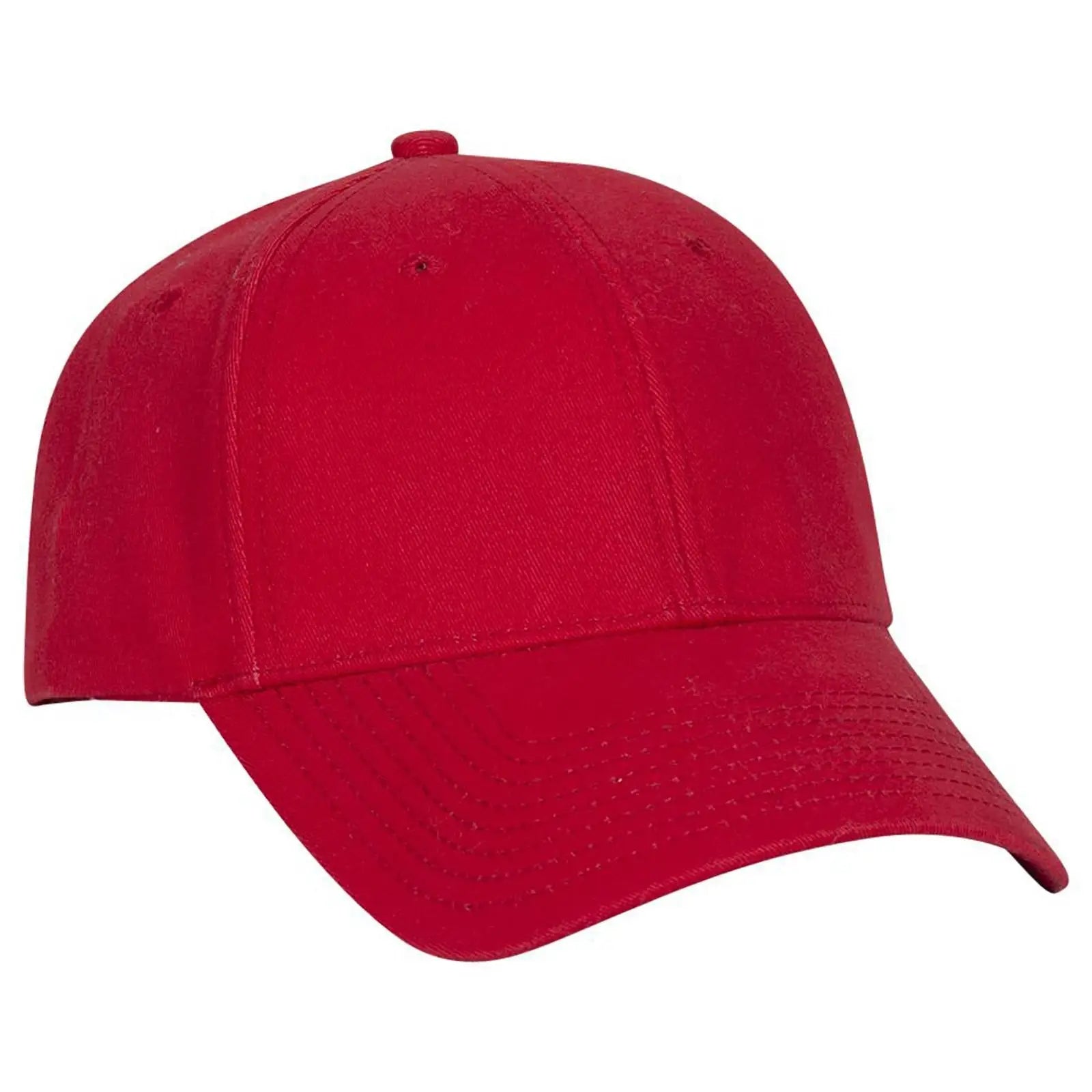 OTTO 11-421 ’OTTO Flex’ Fitted 6 Panel Low Profile Baseball Cap - Red - Red / 7’’ - 7 1/4’’