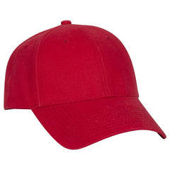 OTTO 11-421 ’OTTO Flex’ Fitted 6 Panel Low Profile Baseball Cap - Red - Red / 7’’ - 7 1/4’’
