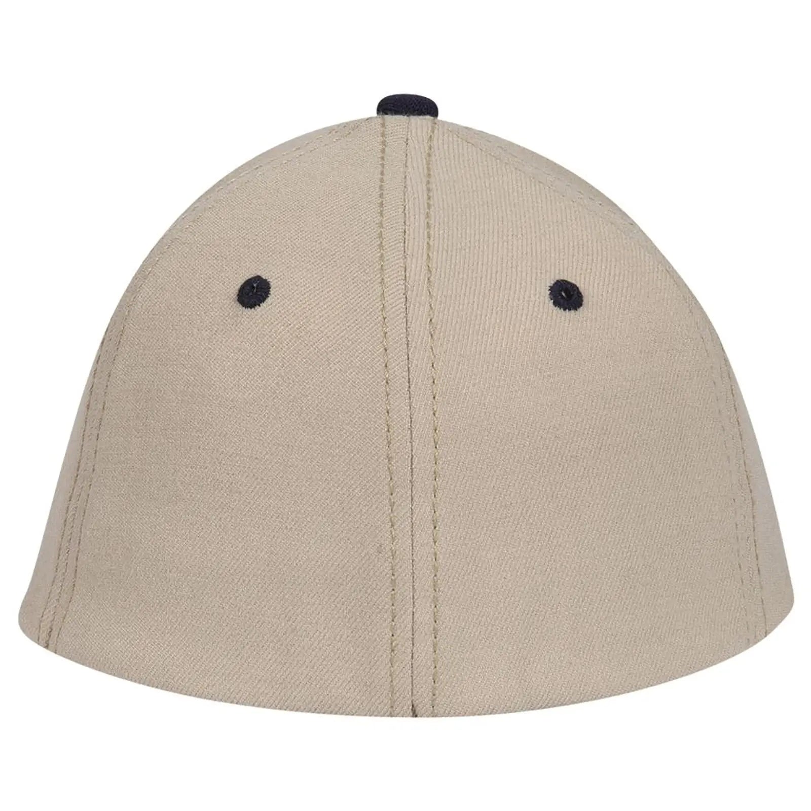OTTO 11-425 ’OTTO Flex’ Fitted 6 Panel Low Profile Baseball Cap - Nvy/Kha