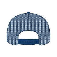 OTTO 112-1 6 Panel Mid Profile Mesh Back Trucker Cap - Royal