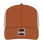OTTO 112-1 6 Panel Mid Profile Mesh Back Trucker Cap - Tx.Org/Tx.Org/Kha - Tx.Org/Tx.Org/Kha / 7 3/8’’ - 7 5/8’’