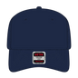 OTTO 1120-1 Seamless 6 Panel Mid Profile Mesh Back Trucker Cap - Navy - Navy / 7 3/8’’ - 7 5/8’’