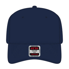 OTTO 1120-1 Seamless 6 Panel Mid Profile Mesh Back Trucker Cap - Navy - Navy / 7 3/8’’ - 7 5/8’’