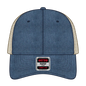 OTTO 121-1202 ’OTTO Comfy Fit’ 6 Panel Low Profile Mesh Back Trucker Cap - Nvy/Nvy/Kha - Nvy/Nvy/Kha / 7 3/8’’ - 7 5/8’’