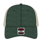 OTTO 121-1202 ’OTTO Comfy Fit’ 6 Panel Low Profile Mesh Back Trucker Cap - Dk.Grn/Dk.Grn/Kha - Dk.Grn/Dk.Grn/Kha / 7
