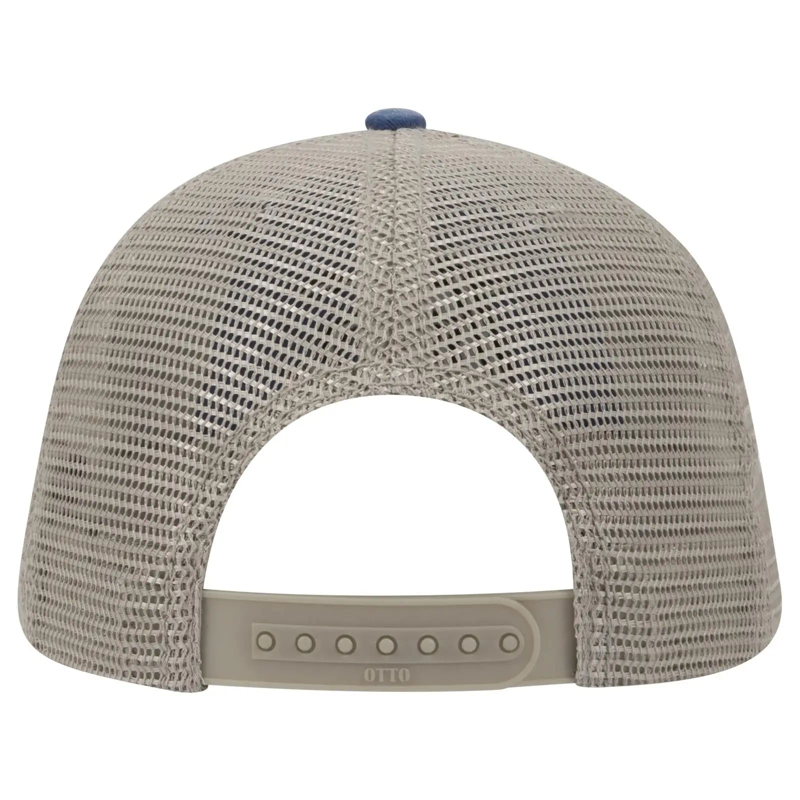 OTTO 121-1202 ’OTTO Comfy Fit’ 6 Panel Low Profile Mesh Back Trucker Cap - Nvy/Nvy/Kha - Nvy/Nvy/Kha / 7 3/8’’ - 7 5/8’’