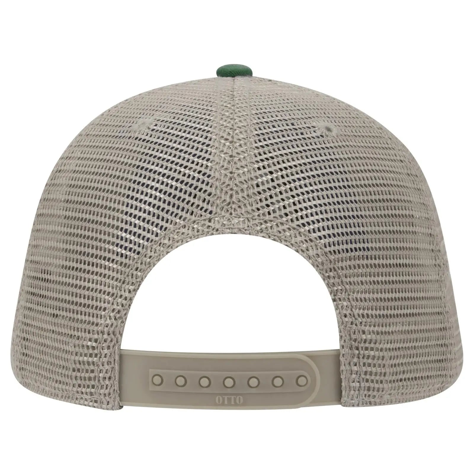 OTTO 121-1202 ’OTTO Comfy Fit’ 6 Panel Low Profile Mesh Back Trucker Cap - Dk.Grn/Dk.Grn/Kha - Dk.Grn/Dk.Grn/Kha / 7