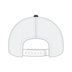 OTTO 121-858 6 Panel Low Profile Mesh Back Trucker Dad Cap - Ch.Gry/Ch.Gry/Wht - Ch.Gry/Ch.Gry/Wht / 6 1/2’’ - 7 5/8’’