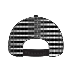 OTTO 121-858 6 Panel Low Profile Mesh Back Trucker Dad Cap - Blk/Ch.Gry/Blk - Blk/Ch.Gry/Blk / 6 1/2’’ - 7 5/8’’