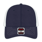 OTTO 121-858 6 Panel Low Profile Mesh Back Trucker Dad Cap - Nvy/Nvy/Wht - Nvy/Nvy/Wht / 6 1/2’’ - 7 5/8’’