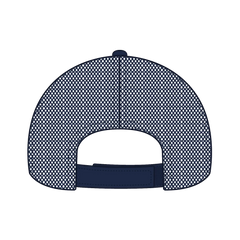 OTTO 122-945 6 Panel Low Profile Mesh Back Trucker Cap - Gry/Gry/Nvy - Gry/Gry/Nvy / 6 1/2’’ - 7 5/8’’