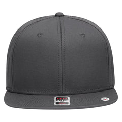 OTTO 125-1038 “Snap” 6 Panel Pro Style Snapback Cap - Char. Gray - Char. Gray / 6 1/2’’ - 7 5/8’’