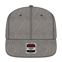 OTTO 125-1038 “Snap” 6 Panel Pro Style Snapback Cap - Char. Gray - Char. Gray / 6 1/2’’ - 7 5/8’’