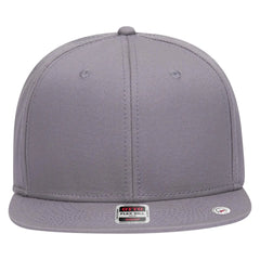 OTTO 125-1038 “Snap” 6 Panel Pro Style Snapback Cap - Gray - Gray / 6 1/2’’ - 7 5/8’’