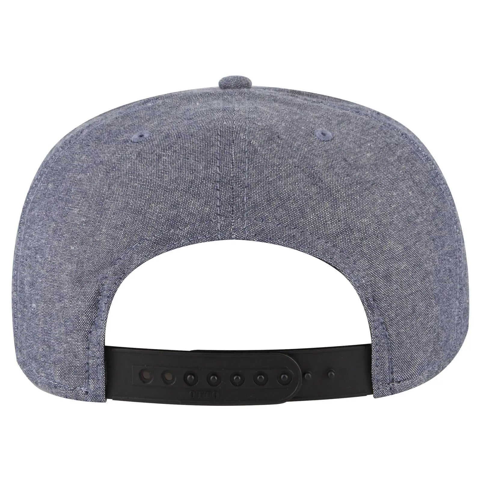 OTTO 125-1038 “Snap” 6 Panel Pro Style Snapback Cap - Navy - Navy / 6 1/2’’ - 7 5/8’’