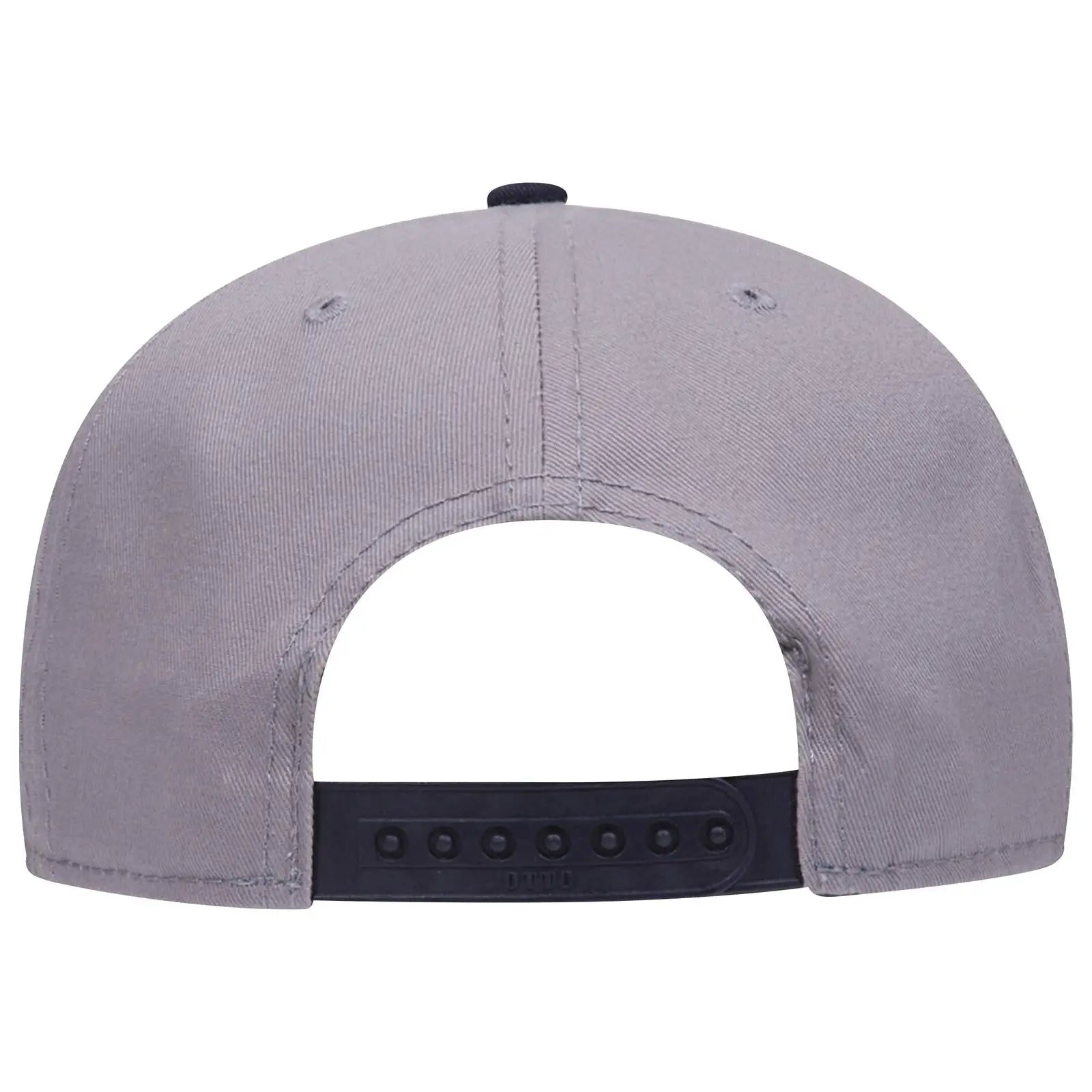 OTTO 125-1038 “Snap” 6 Panel Pro Style Snapback Cap - Nvy/Gry/Gry - Nvy/Gry/Gry / 6 1/2’’ - 7 5/8’’