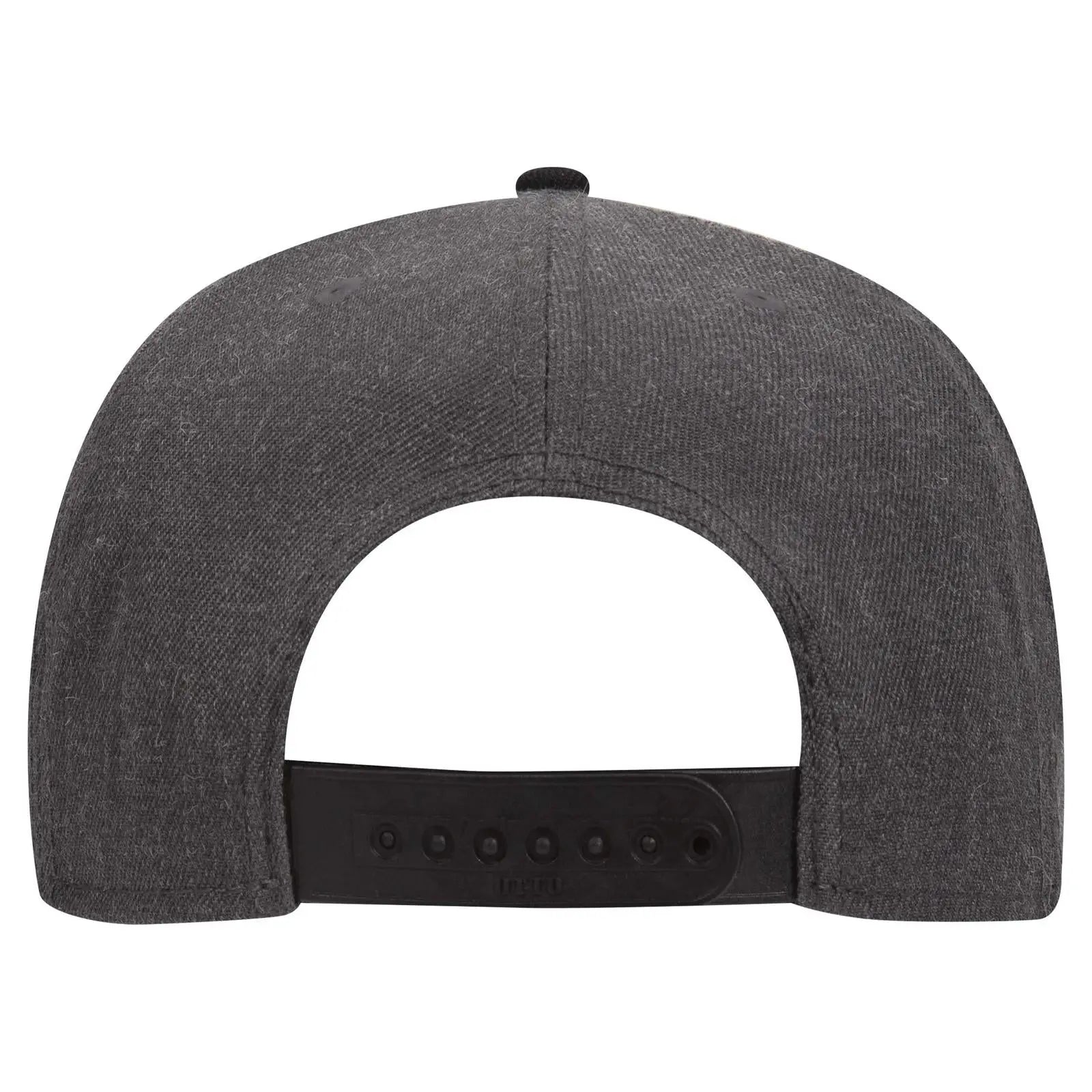 OTTO 125-978 ’OTTO Snap’ 6 Panel Pro Style Snapback Cap - Blk/H.Blk/H.Blk - Blk/H.Blk/H.Blk / 6 1/2’’ - 7 5/8’’