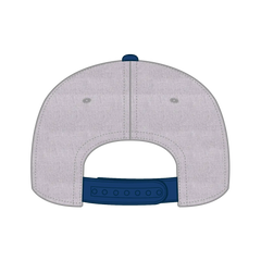 OTTO 125-978 ’OTTO Snap’ 6 Panel Pro Style Snapback Cap - Ryl/H.Gry/H.Gry - Ryl/H.Gry/H.Gry / 6 1/2’’ - 7 5/8’’