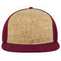 OTTO 125-978 ’OTTO Snap’ 6 Panel Pro Style Snapback Cap - Bg Mrn/Crk/Bg Mrn - Bg Mrn/Crk/Bg Mrn / 6 1/2’’ - 7 5/8’’