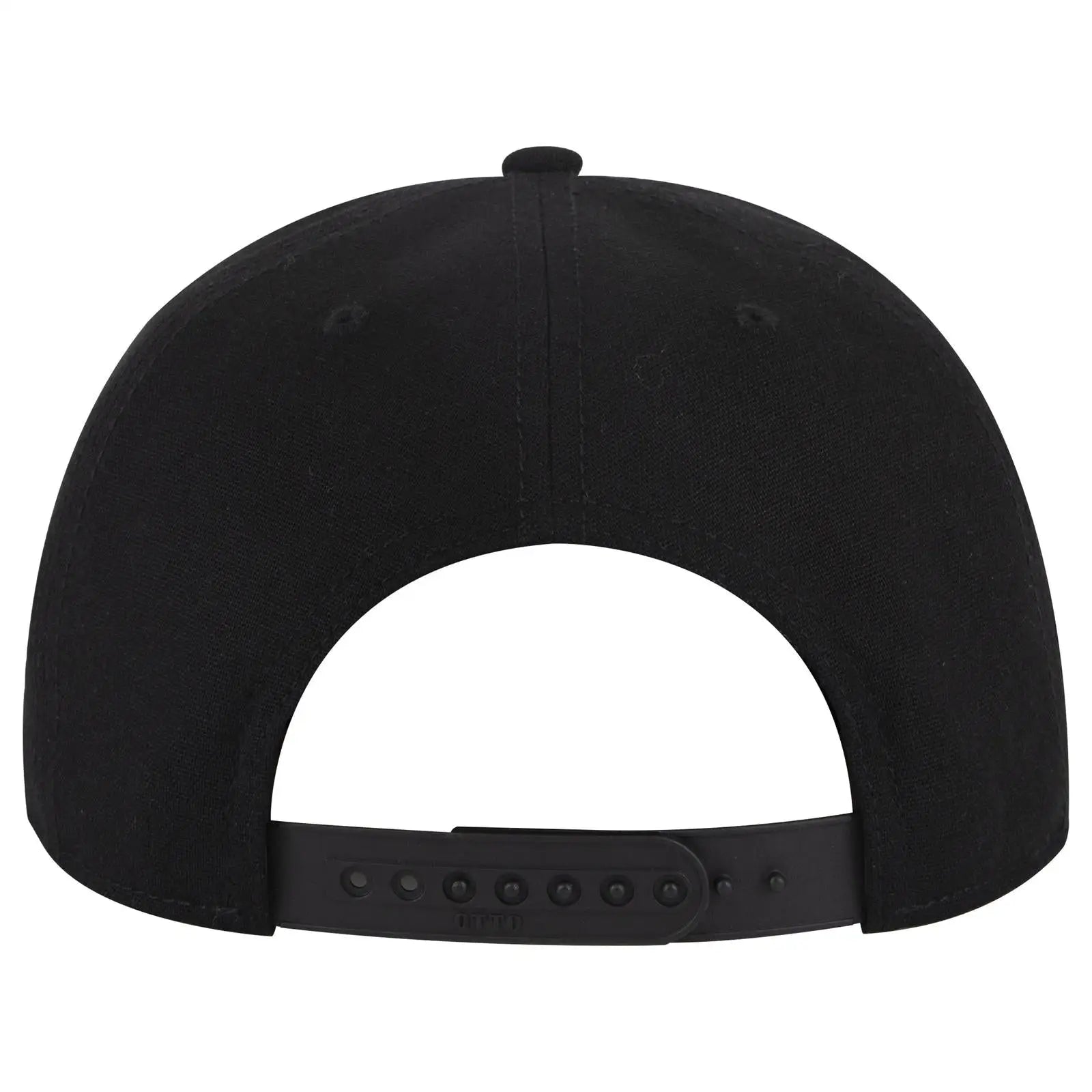 OTTO 125-978 ’OTTO Snap’ 6 Panel Pro Style Snapback Cap - Blk/Cork/Blk - Blk/Cork/Blk / 6 1/2’’ - 7 5/8’’