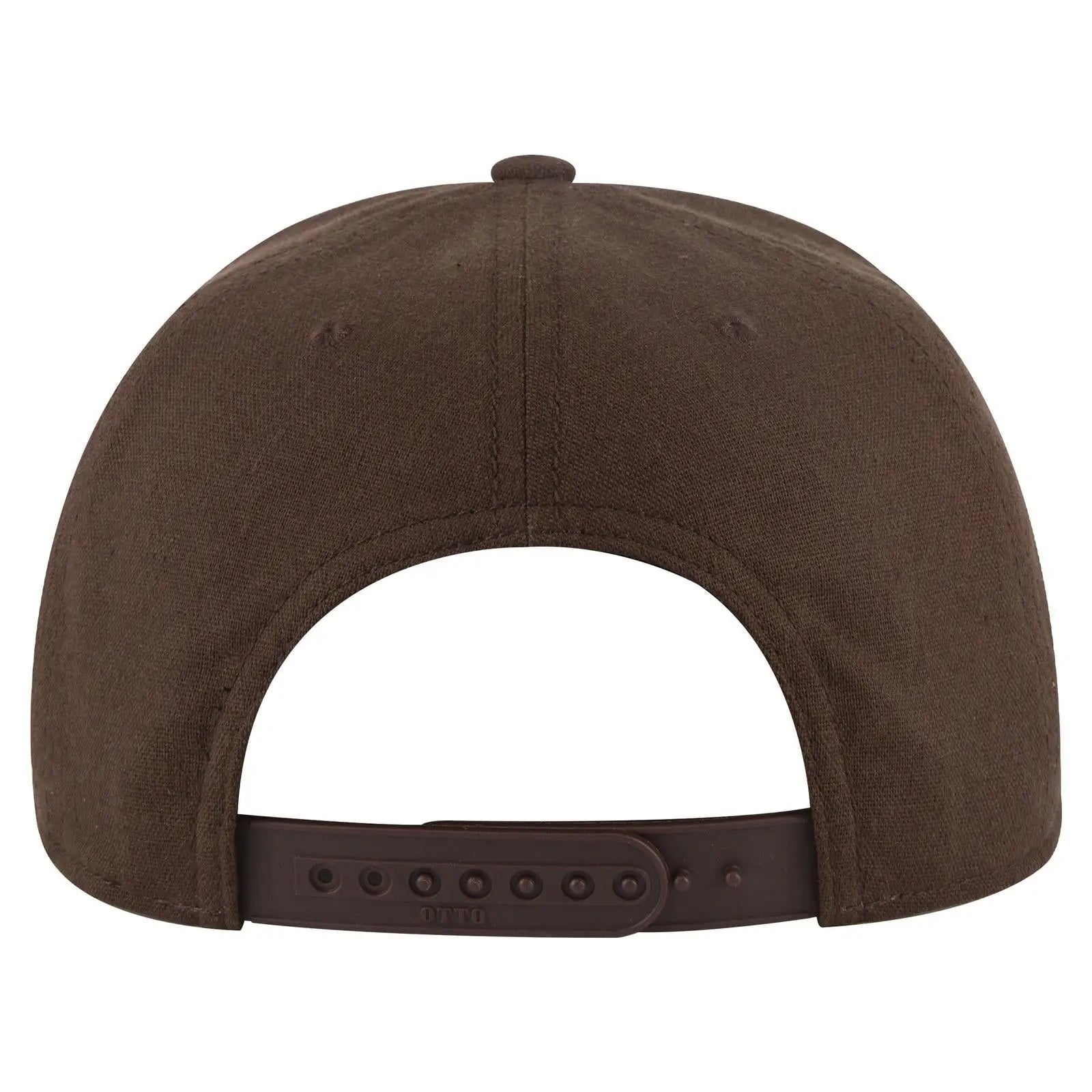 OTTO 125-978 ’OTTO Snap’ 6 Panel Pro Style Snapback Cap - Brn/Crk/Brn - Brn/Crk/Brn / 6 1/2’’ - 7 5/8’’