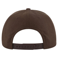 OTTO 125-978 ’OTTO Snap’ 6 Panel Pro Style Snapback Cap - Brn/Crk/Brn - Brn/Crk/Brn / 6 1/2’’ - 7 5/8’’