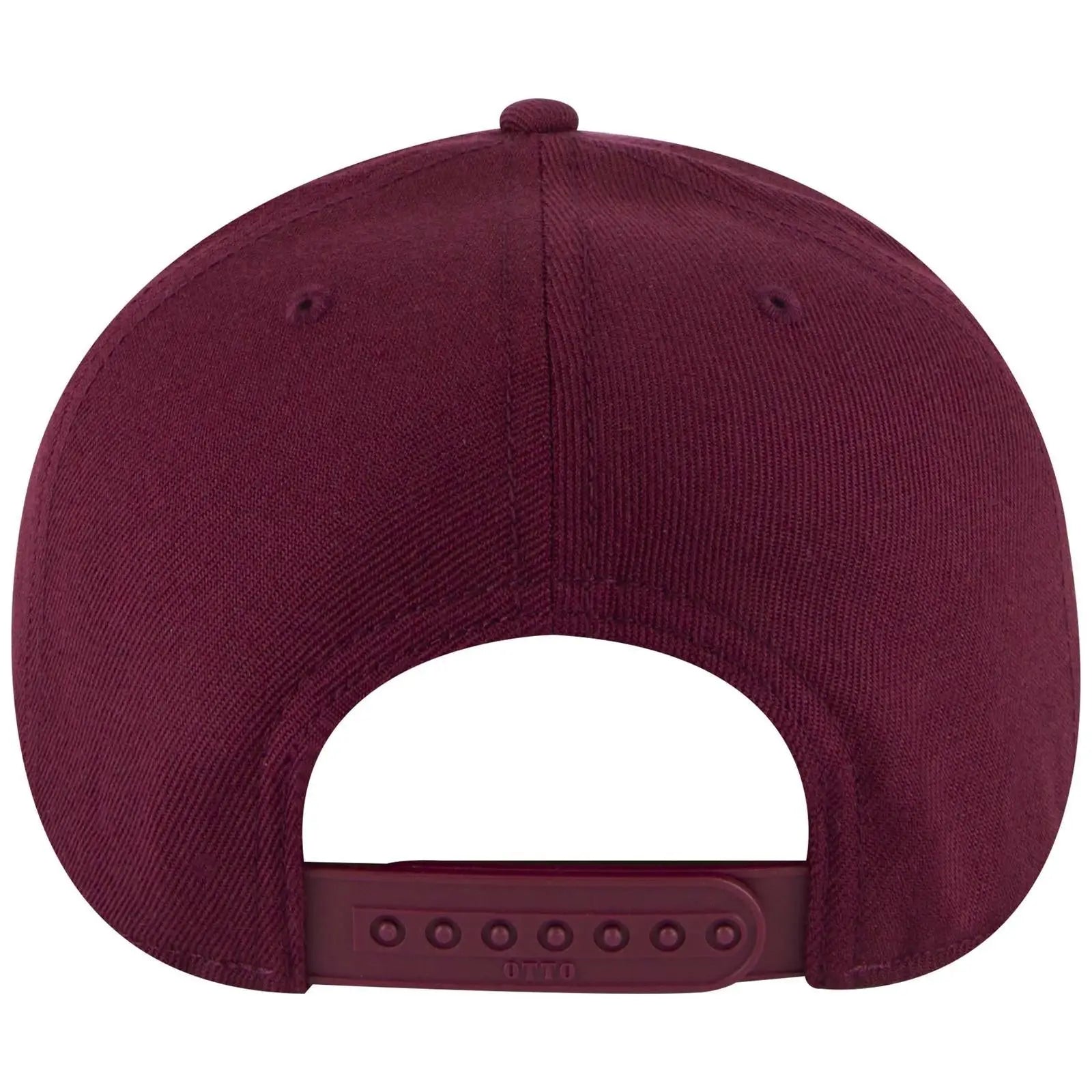 OTTO 125-978 ’OTTO Snap’ 6 Panel Pro Style Snapback Cap - Burg. Marn - Burg. Marn / 6 1/2’’ - 7 5/8’’