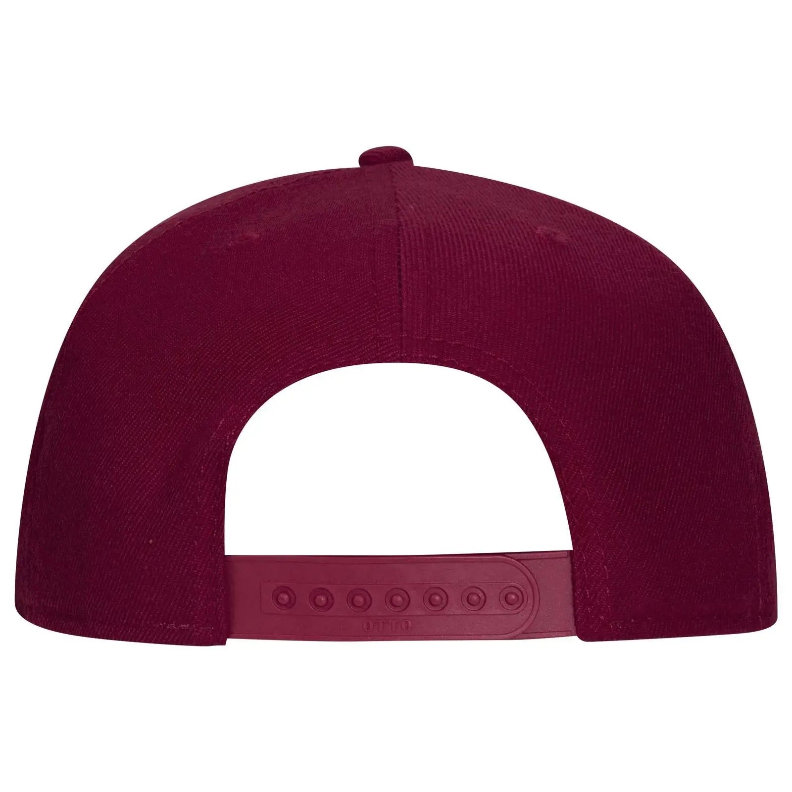 OTTO 125-978 ’OTTO Snap’ 6 Panel Pro Style Snapback Cap - Burg. Marn - Burg. Marn / 6 1/2’’ - 7 5/8’’