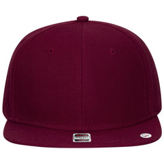 OTTO 125-978 ’OTTO Snap’ 6 Panel Pro Style Snapback Cap - Burg. Marn - Burg. Marn / 6 1/2’’ - 7 5/8’’