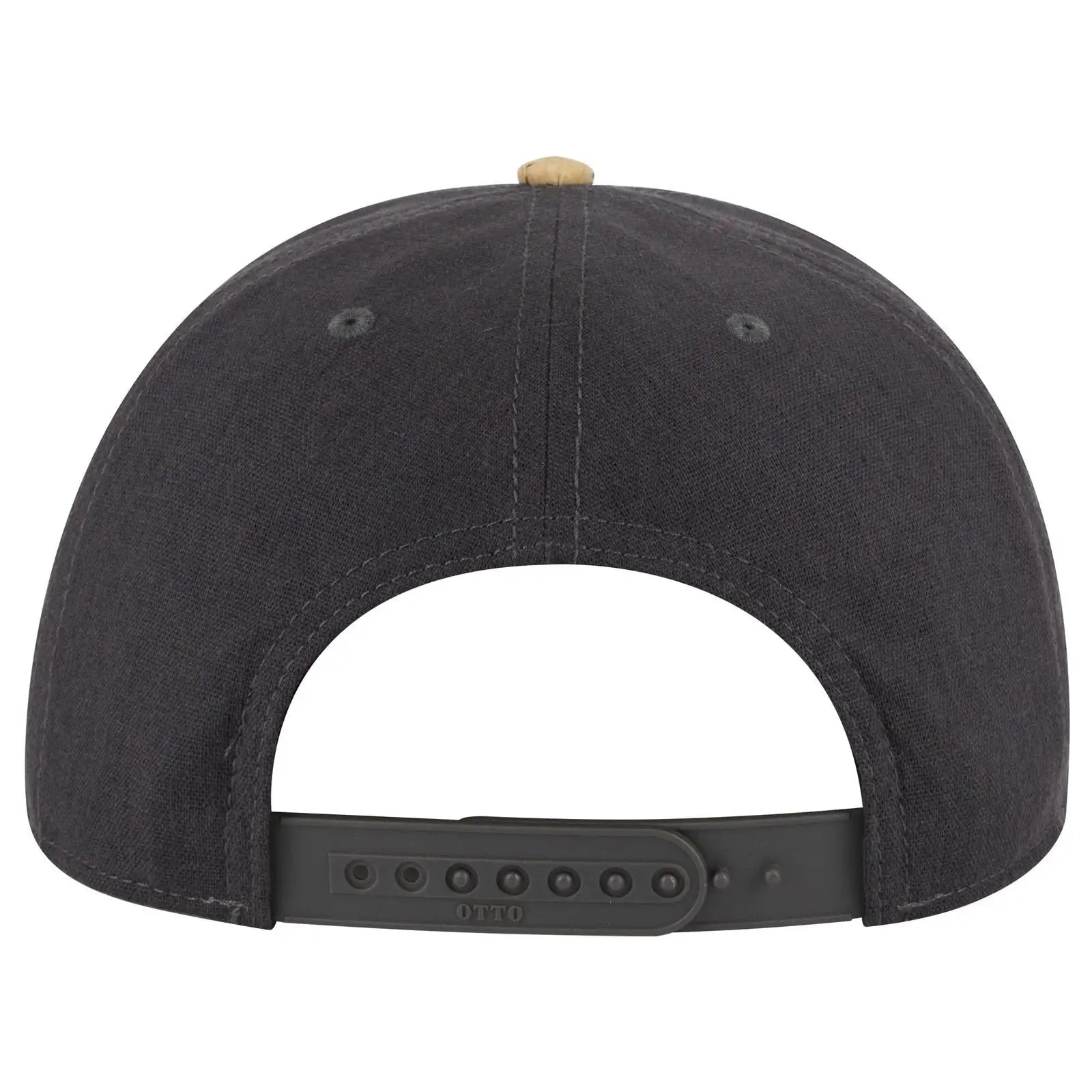OTTO 125-978 ’OTTO Snap’ 6 Panel Pro Style Snapback Cap - Cork/Ch Gry - Cork/Ch Gry / 6 1/2’’ - 7 5/8’’
