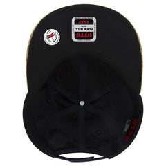 OTTO 125-978 ’OTTO Snap’ 6 Panel Pro Style Snapback Cap - Cork/Dk.Brn - Cork/Dk.Brn / 6 1/2’’ - 7 5/8’’