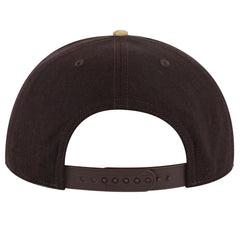 OTTO 125-978 ’OTTO Snap’ 6 Panel Pro Style Snapback Cap - Cork/Dk.Brn - Cork/Dk.Brn / 6 1/2’’ - 7 5/8’’