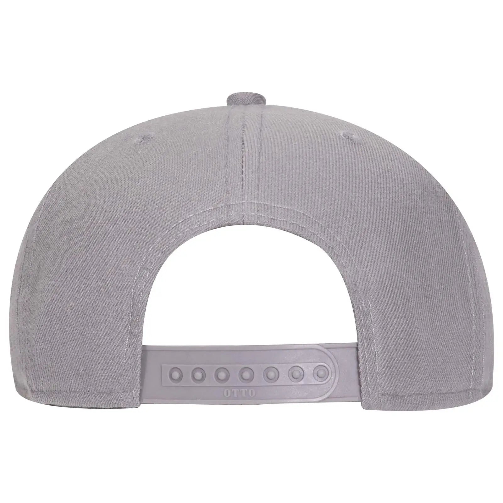 OTTO 125-978 ’OTTO Snap’ 6 Panel Pro Style Snapback Cap - Gray - Gray / 6 1/2’’ - 7 5/8’’