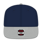 OTTO 125-978 ’OTTO Snap’ 6 Panel Pro Style Snapback Cap - Gry/Nvy/Nvy - Gry/Nvy/Nvy / 6 1/2’’ - 7 5/8’’