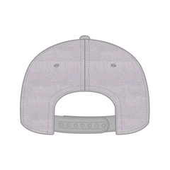 OTTO 125-978 ’OTTO Snap’ 6 Panel Pro Style Snapback Cap - Heath. Gray - Heath. Gray / 6 1/2’’ - 7 5/8’’