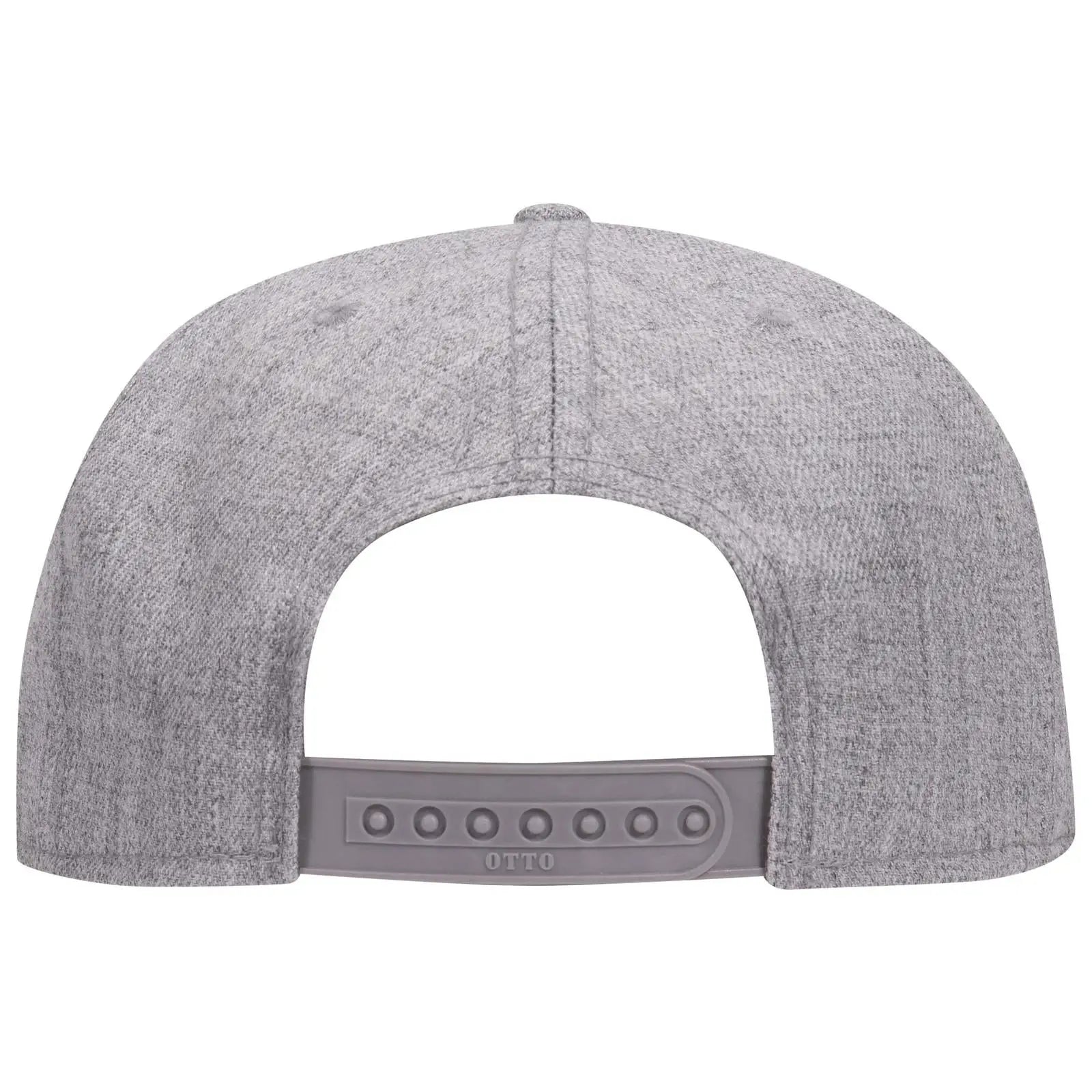 OTTO 125-978 ’OTTO Snap’ 6 Panel Pro Style Snapback Cap - Heath. Gray - Heath. Gray / 6 1/2’’ - 7 5/8’’