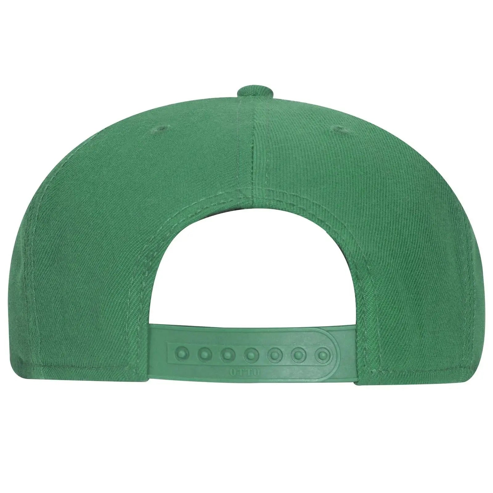 OTTO 125-978 ’OTTO Snap’ 6 Panel Pro Style Snapback Cap - Kelly - Kelly / 6 1/2’’ - 7 5/8’’